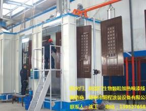 防火門噴漆流水線